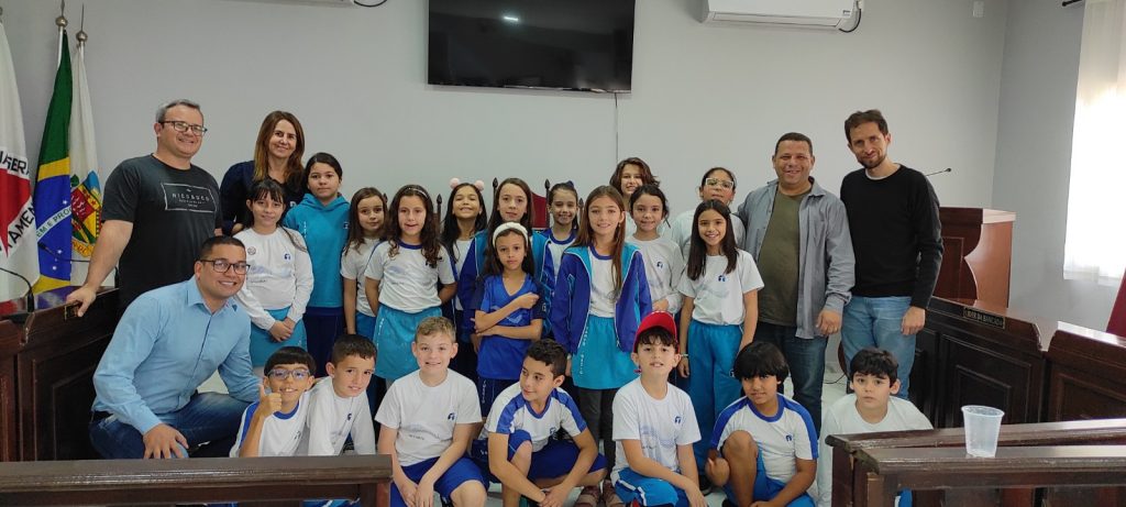 Visita ao Poder Legislativo - Câmara Municipal de Baependi