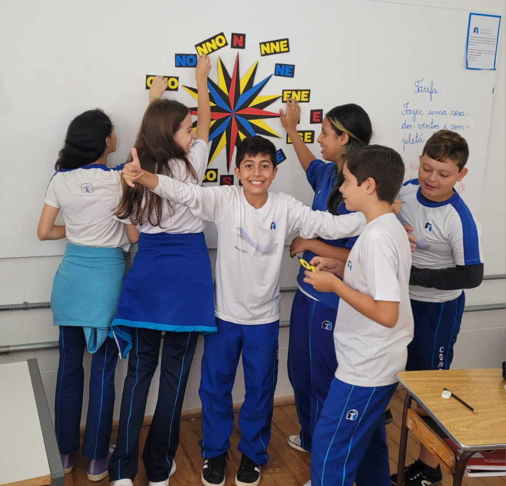 Rosa dos Ventos no 6º ano