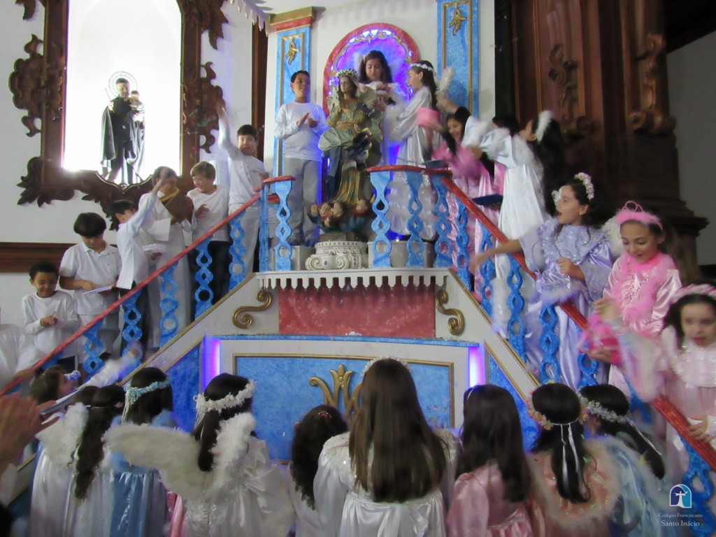Coroação de Maria na Igreja Matriz
