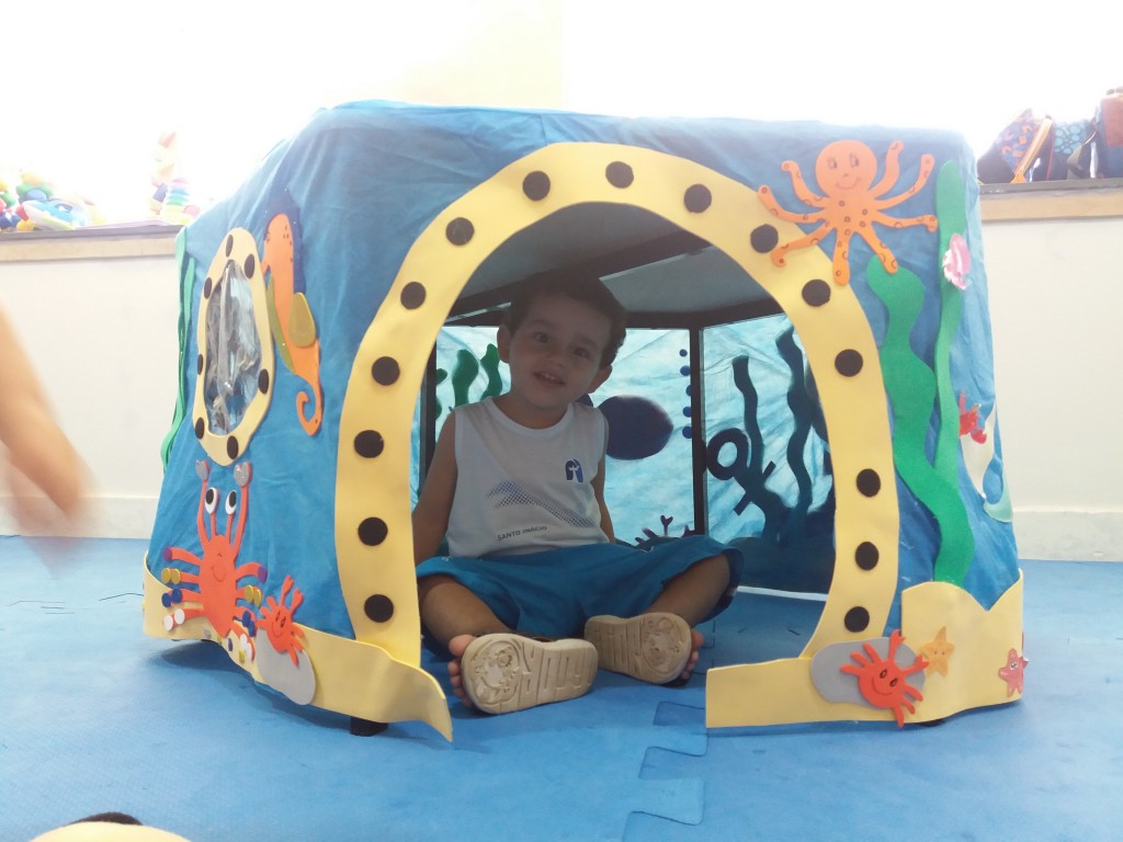 Brincando de cabaninha